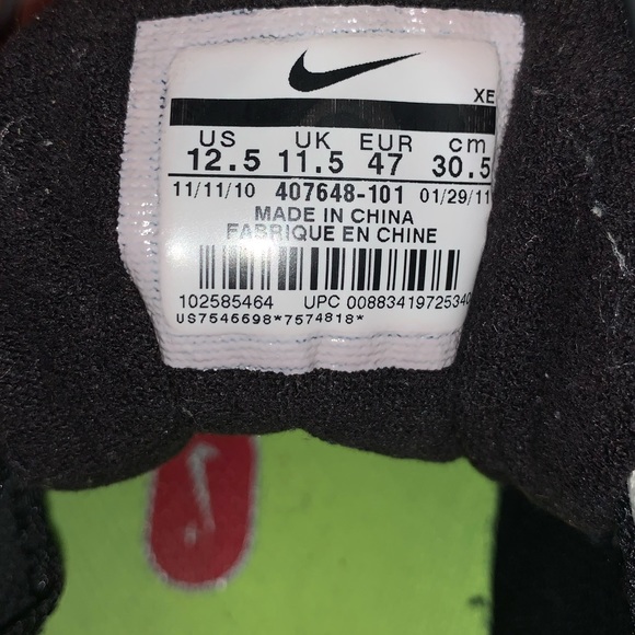 Nike Lunarglide 2 Black/White Nike+ - Picture 7 of 8